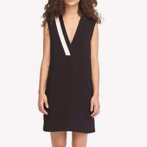 RAG & BONE Lodwick dress black white mini size 4